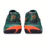  Giày Pickleball/Tennis Asics GEL-RESOLUTION X PADEL ‘Jewel Green/Energy Orange’ 1041A492-300 