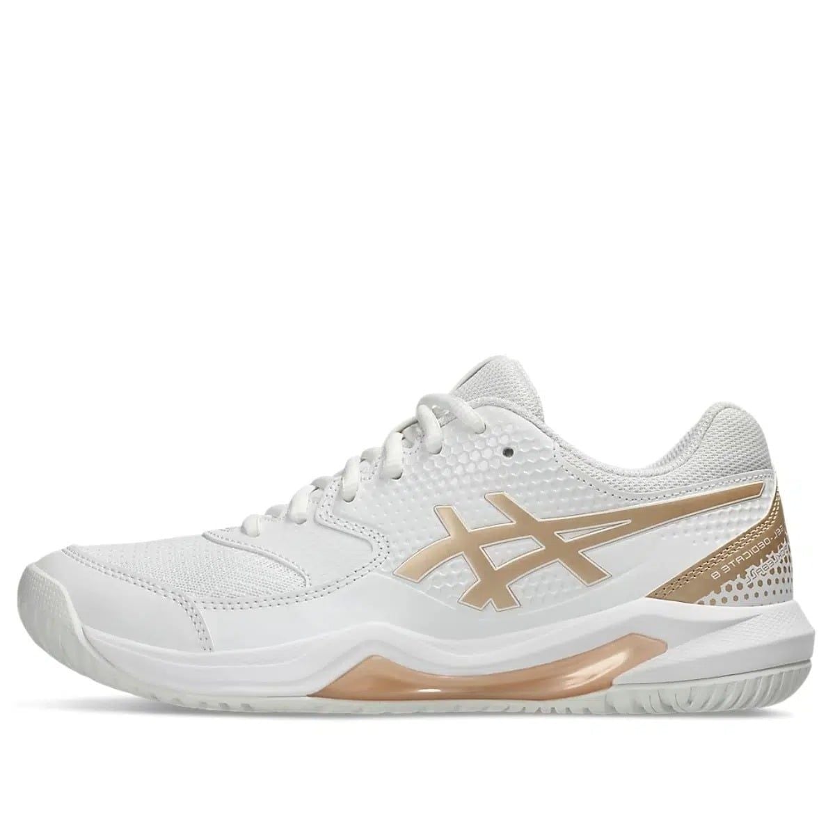  Giày Asics Gel-Dedicate 8 ‘White/Champagne’ 1042A236-105 