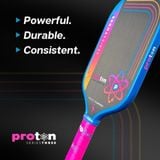  Vợt Pickleball Proton Series 3 Flamingo 'Viền Xanh' Widebody (13-15mm) 