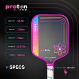  Vợt Pickleball Proton Series 3 Flamingo 'Viền Hồng' Widebody (13-15mm) 