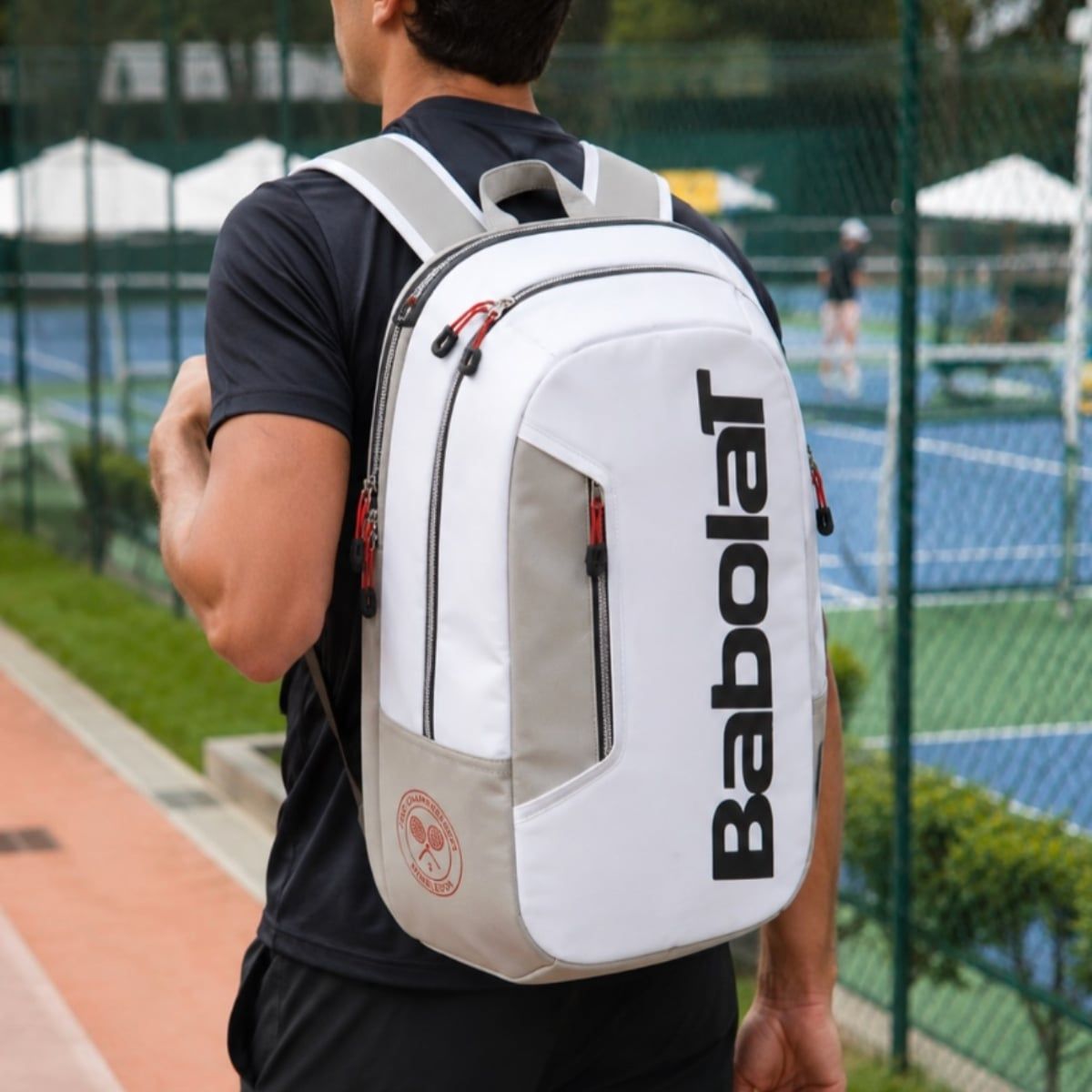  Balo Babolat Pure Backpack Lite Wimbledon 'Cream / Brown ' 229296 