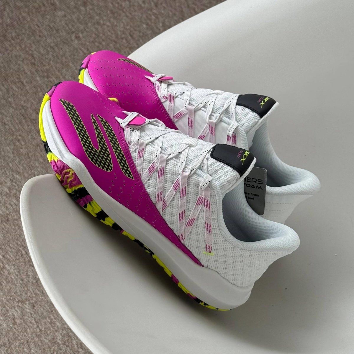  Giày Skechers Viper Court Rally ''Pink White'' 172110C/HPBK 