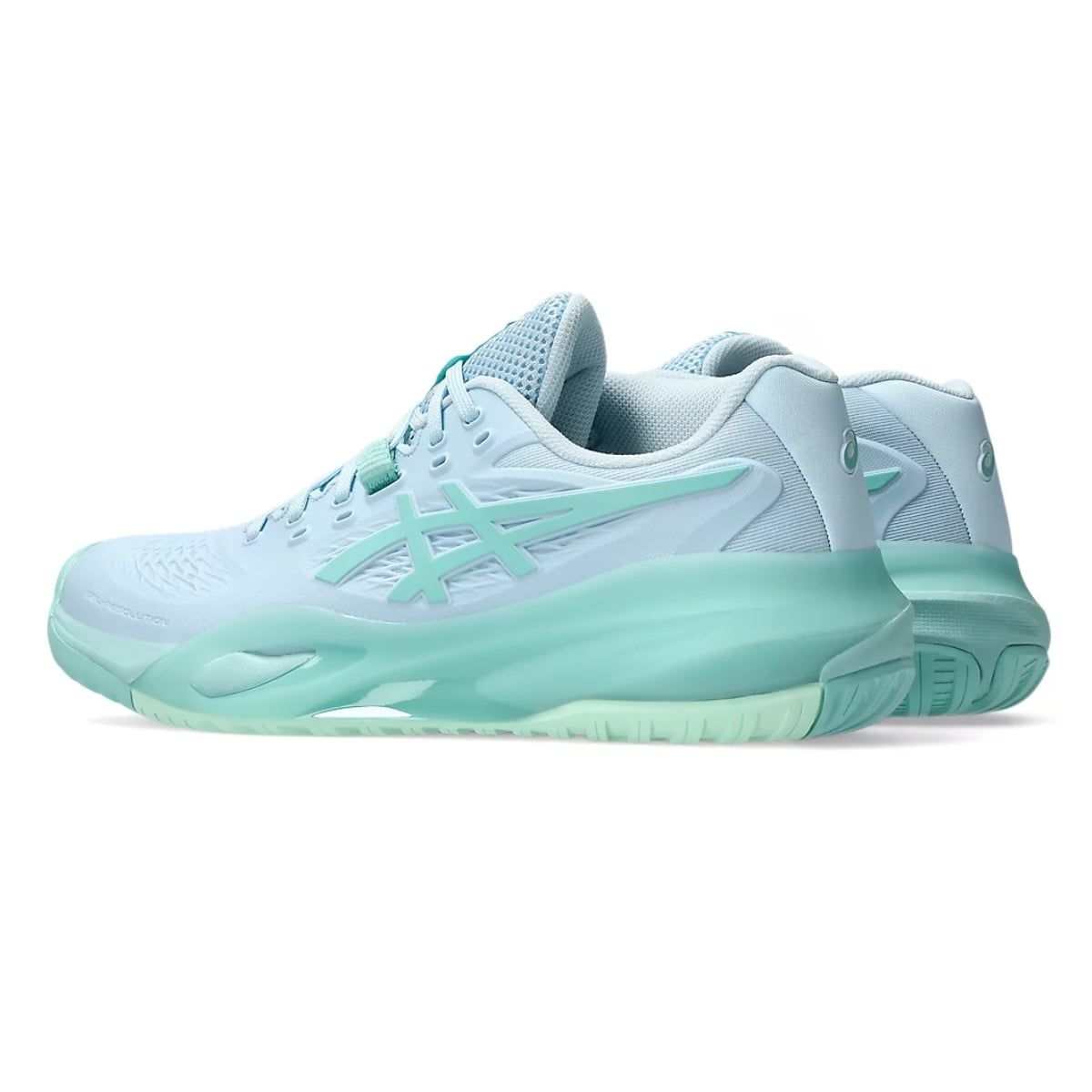  Giày Pickleball/Tennis Asics GEL-RESOLUTION X 'Light Blue/Oasis Green' 1042A279-402 