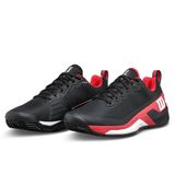  Giày Wilson Rush Pro 4.5 Clay Black / Red WRS335340 