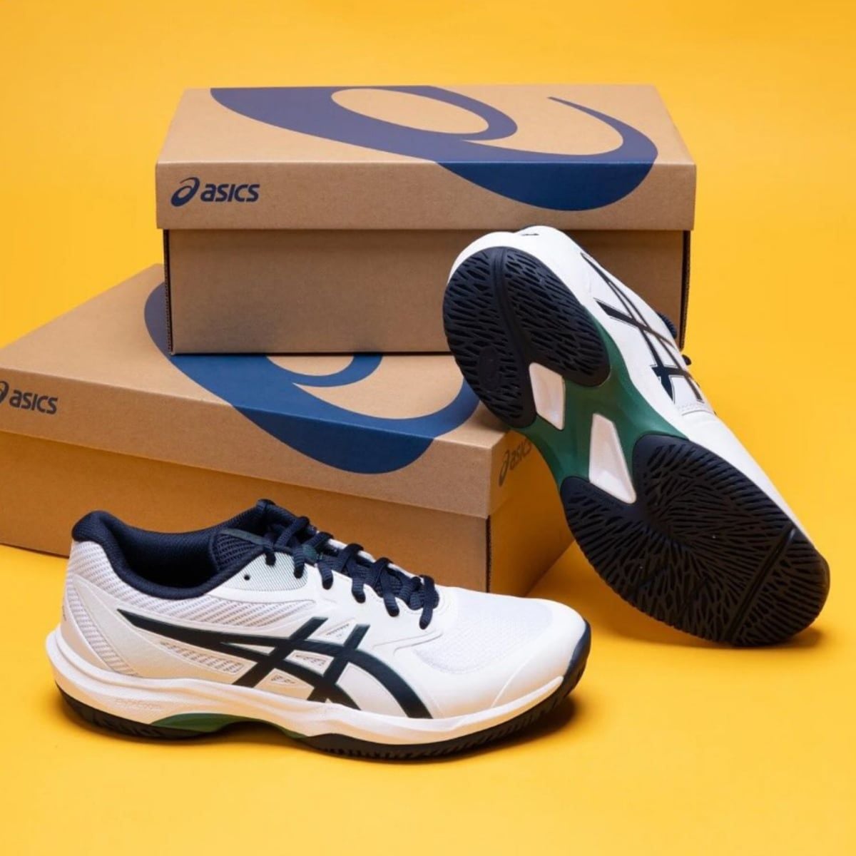  Giày Asics GAME FF ‘White/Midnight’ 1041A489-102 