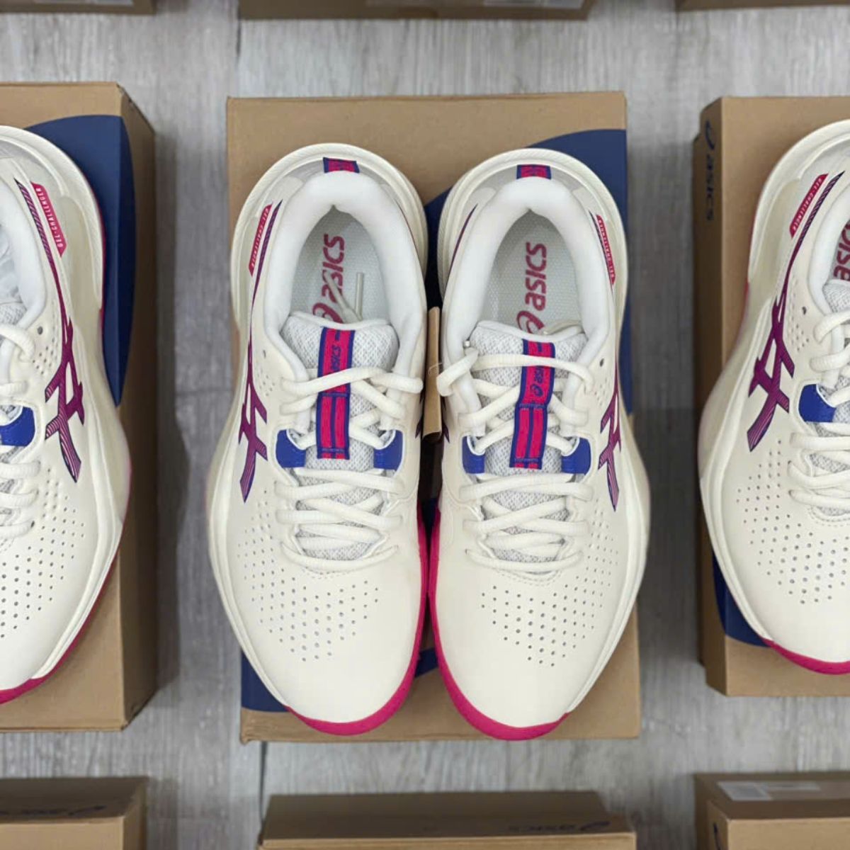  Giày Asics Gel-Challenger 15 ‘Cream Bright Rose’ 1042A294-100 