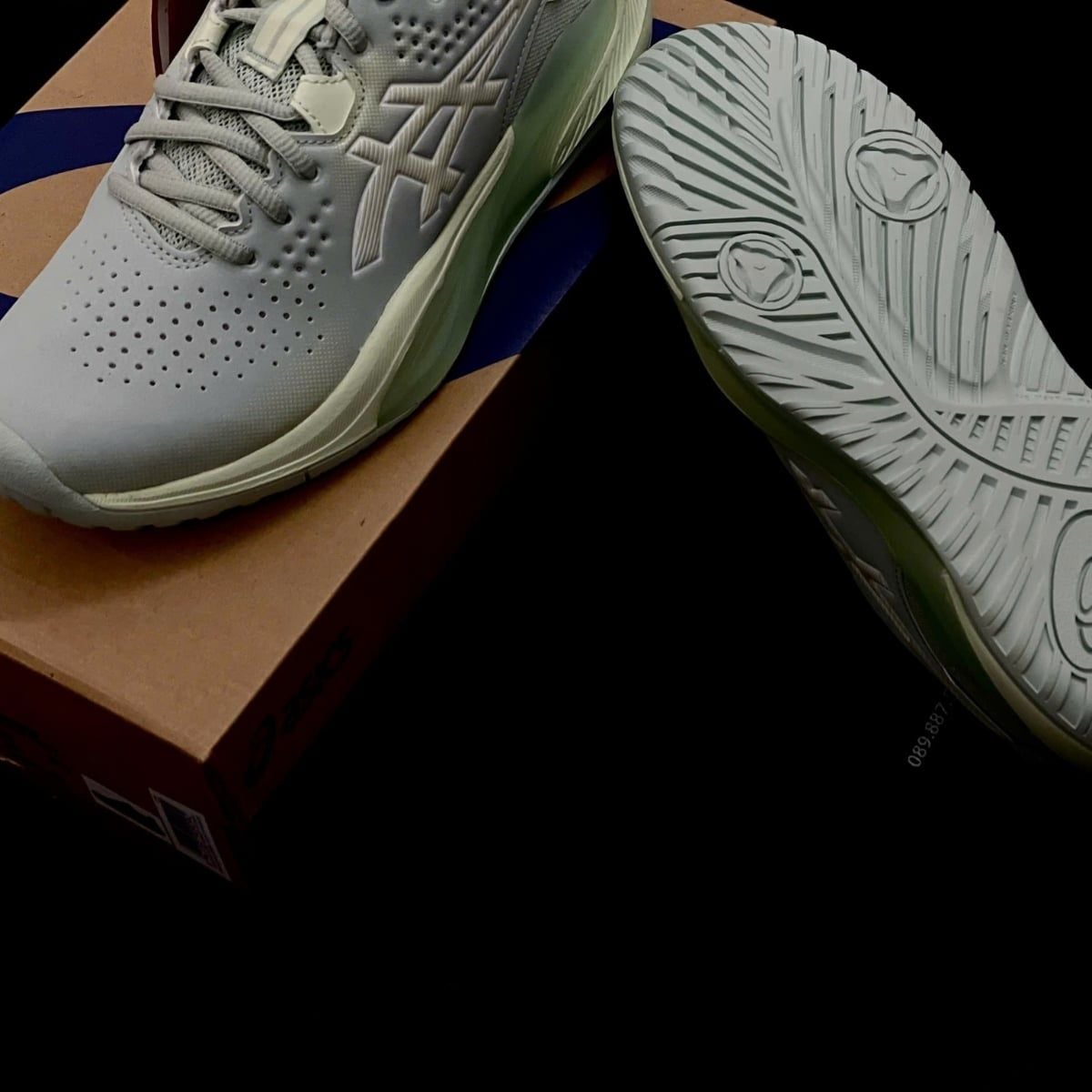  Giày ASICS GEL-CHALLENGER 15 'Lichen Rock' 1042A294-300 