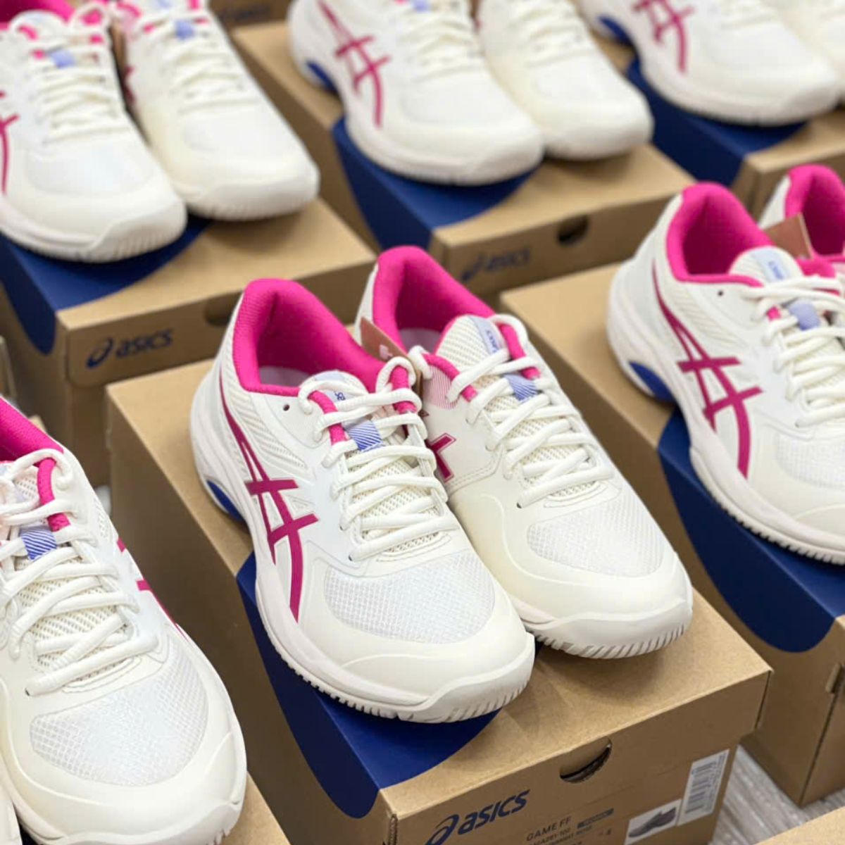  Giày ASICS Gel-Game ‘Cream Bright Rose’ 1042A281-102 