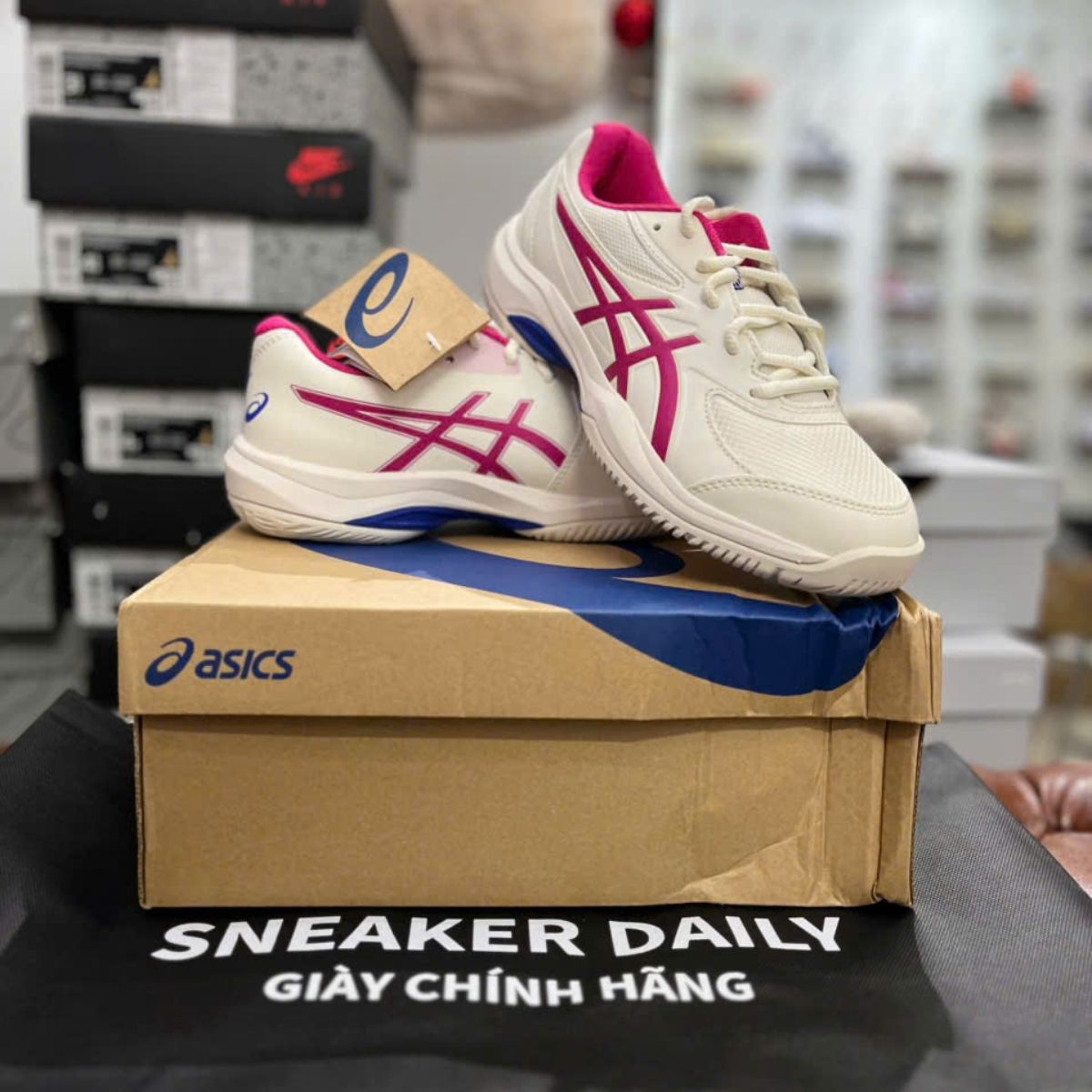  Giày ASICS Gel-Game ‘Cream Bright Rose’ 1044A083-102 