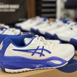  Giày Asics GEL-RESOLUTION™ X Wide "White/Dark Cobalt" 1041A487-101 