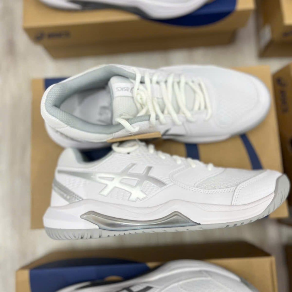  Giày Asics Gel Dedicate 8 ‘White Pure Silver’ 1042A237-101 
