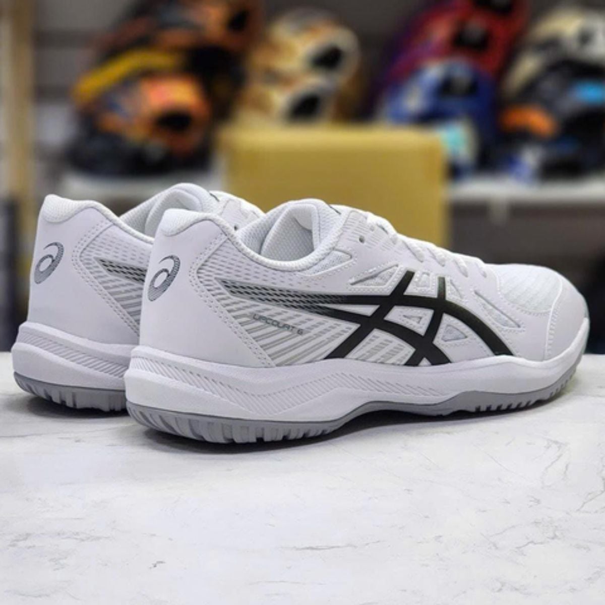  Giày Asics Upcourt 6 'White/Black' 1074A045-101 
