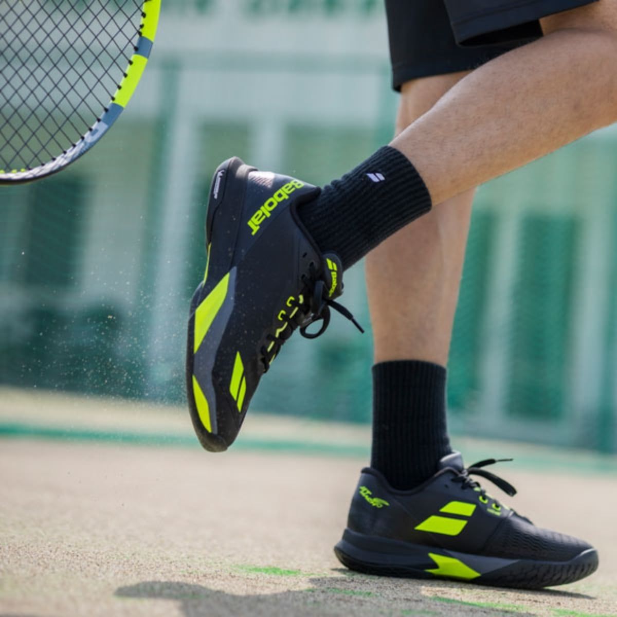  Giày Babolat Jet Mach 4 'Black' 30S26629B-2036 