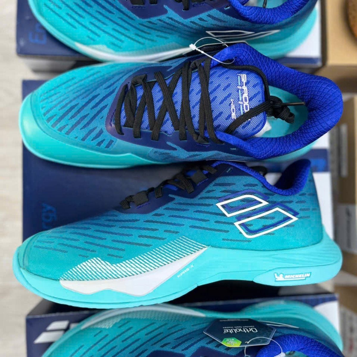  Giày Babolat Shadow Tour 5 ‘Ceramic Blue’ 30S23356-4110 