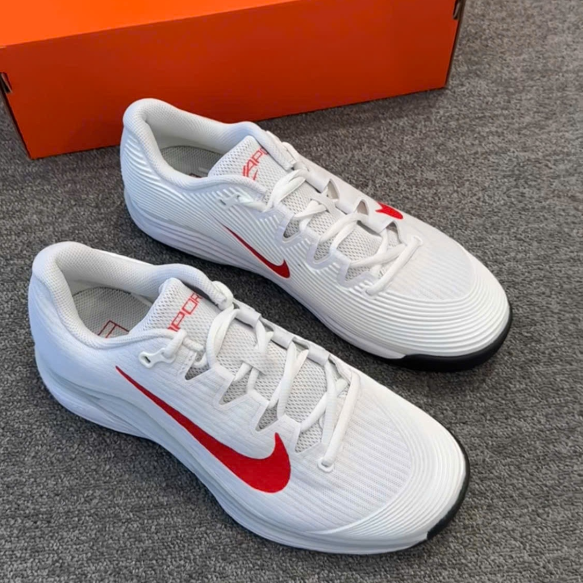  Giày Nike Air Zoom Vapor 12 M 'White Pure Platinum' FV5552-109 