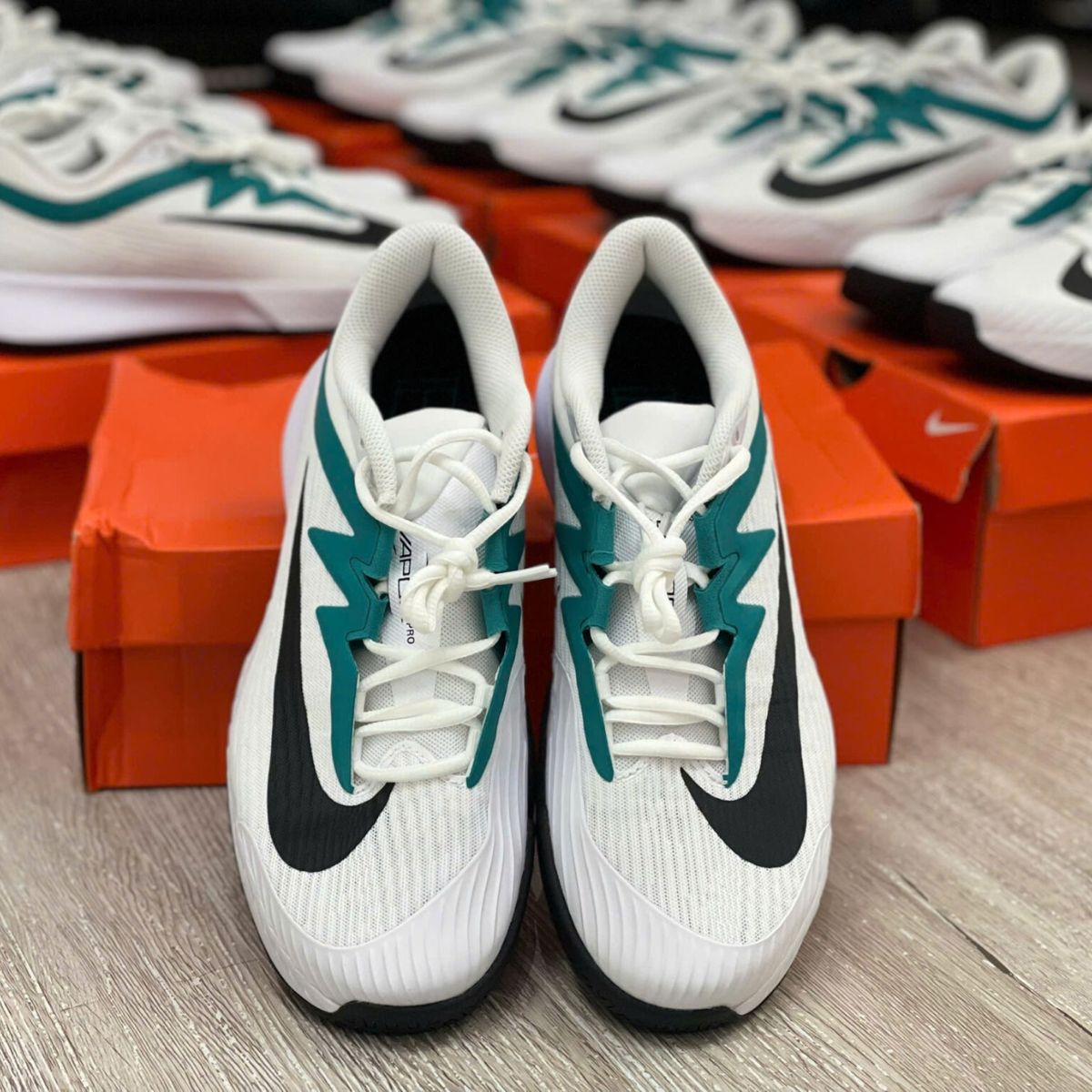  Giày Nike Vapor Pro 3 HC ‘White/Radiant Emerald’ FZ2161-104 