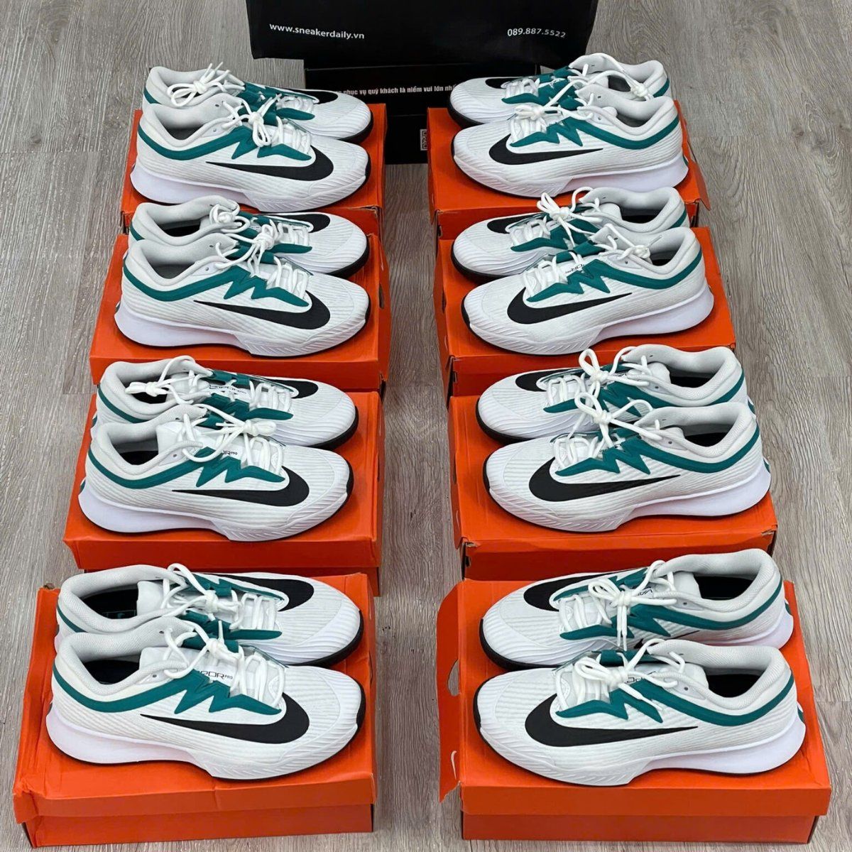  Giày Nike Vapor Pro 3 HC ‘White/Radiant Emerald’ FZ2161-104 