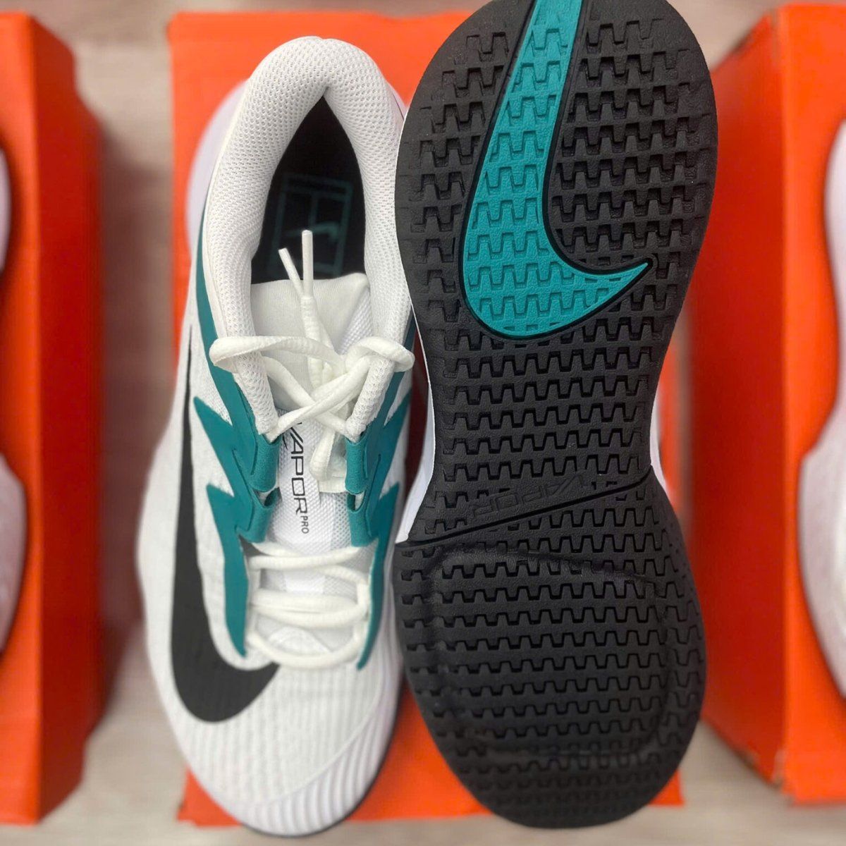  Giày Nike Vapor Pro 3 HC ‘White/Radiant Emerald’ FZ2161-104 
