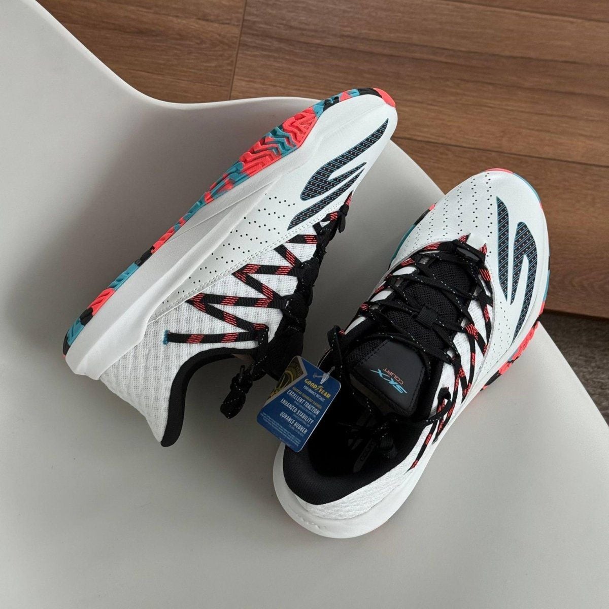  Giày Skechers Viper Court Rally ''White Light Blue'' 172110C/WPLB 