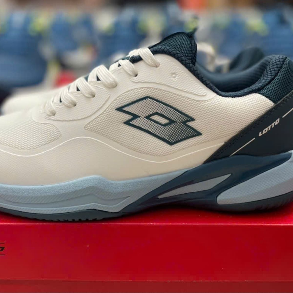  Giày Tennis/Pickleball LOTTO Faye ‘White’ LOTTE0901W 