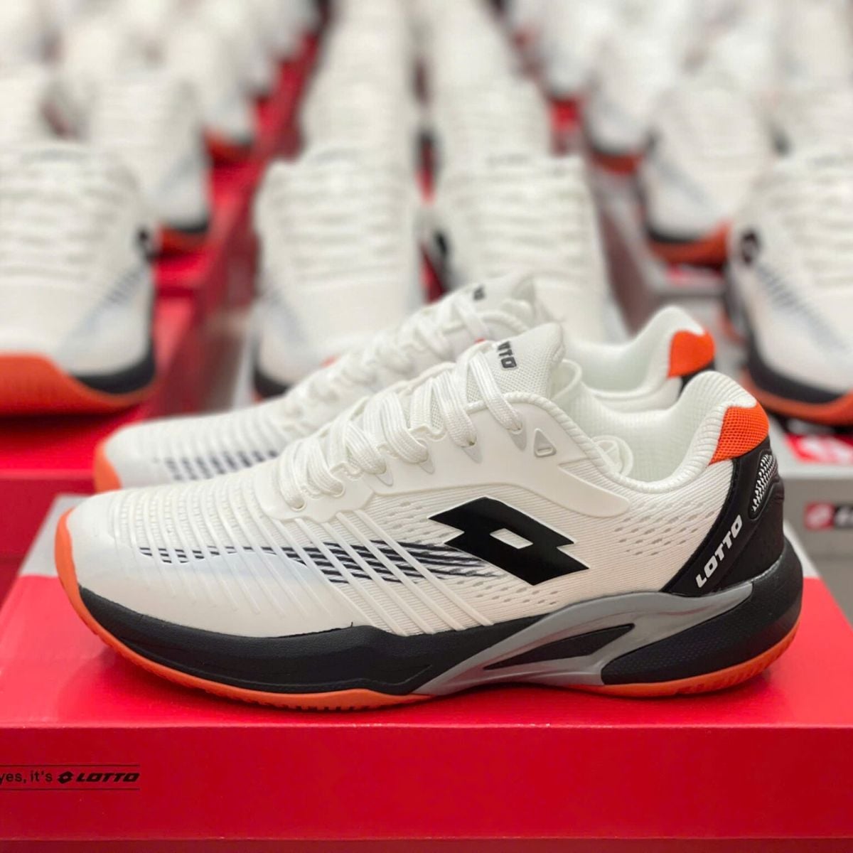  Giày Tennis/Pickleball Lotto Francis ‘White’ LOTTE0701O 