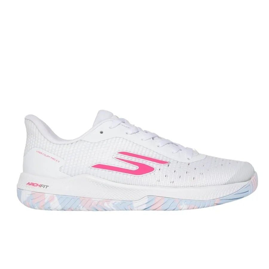  Giày Pickleball Skechers Viper Court Pro 2.0 ‘White’ 172109-WMLT 
