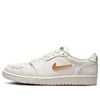  Giày (WMNS) Air Jordan 1 Low Method of Make ‘Sail Metallic Gold’ FN5032-100 