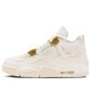  Giày (WMNS) Air Jordan 4 Retro ‘Metallic Gold’ AQ9129-170 