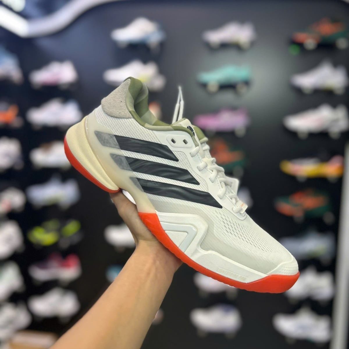  Giày Adidas Barricade 14 ‘Cloud White’ KK3834 