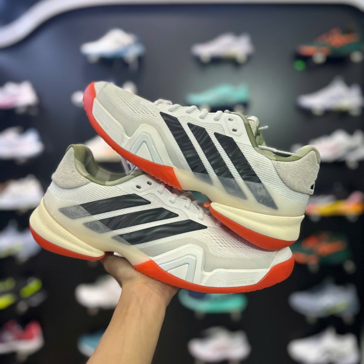  Giày Adidas Barricade 14 ‘Cloud White’ KK3834 