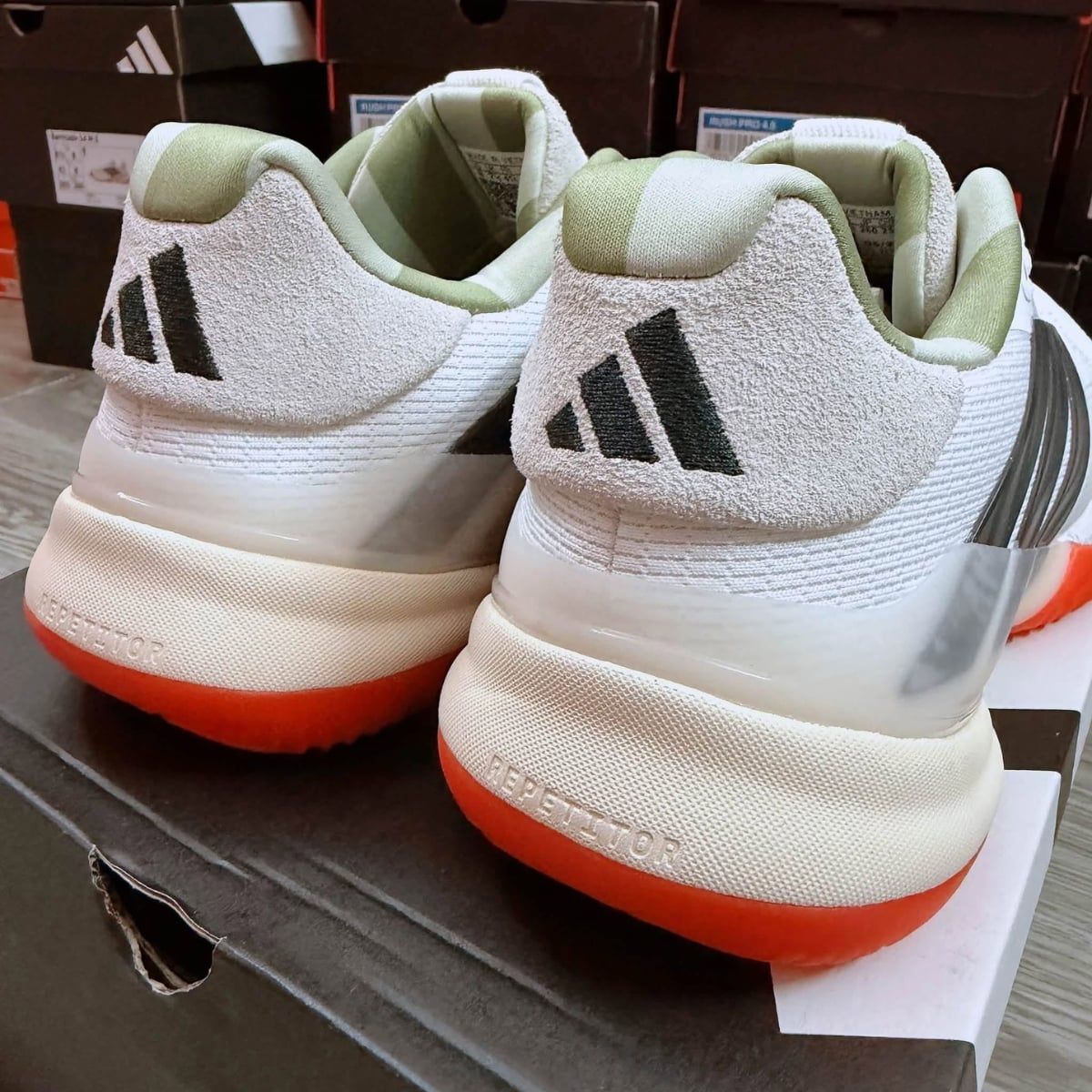  Giày Adidas Barricade 14 ‘Cloud White’ KK3834 