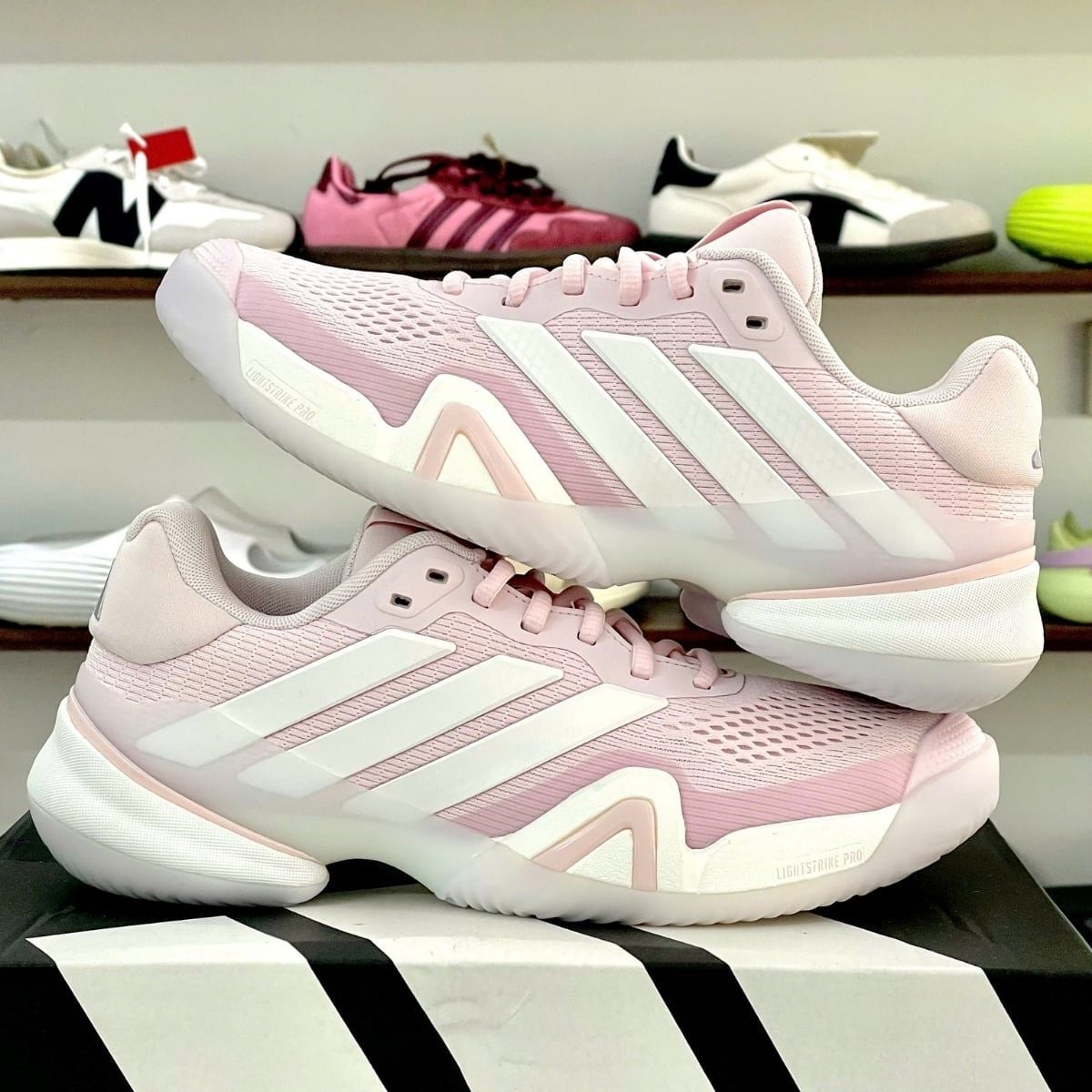  Giày adidas Barricade 14 'Pink' KK4412 
