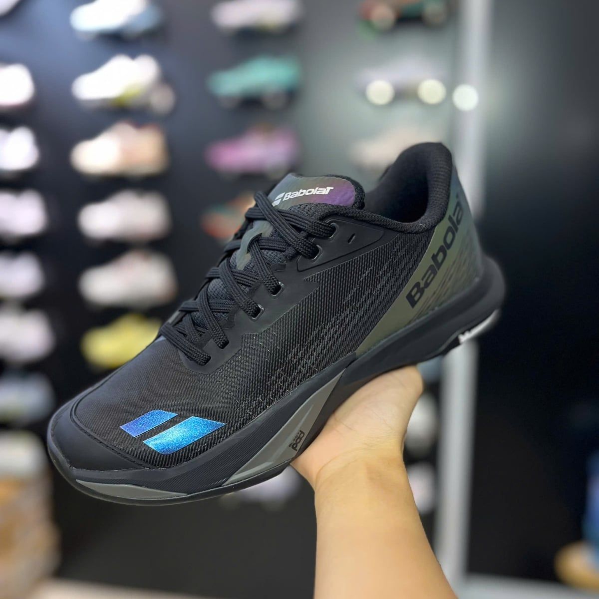 Giày Babolat Jet Mach 4 All Court 'Black/Spectra' 30F26629C-2056 