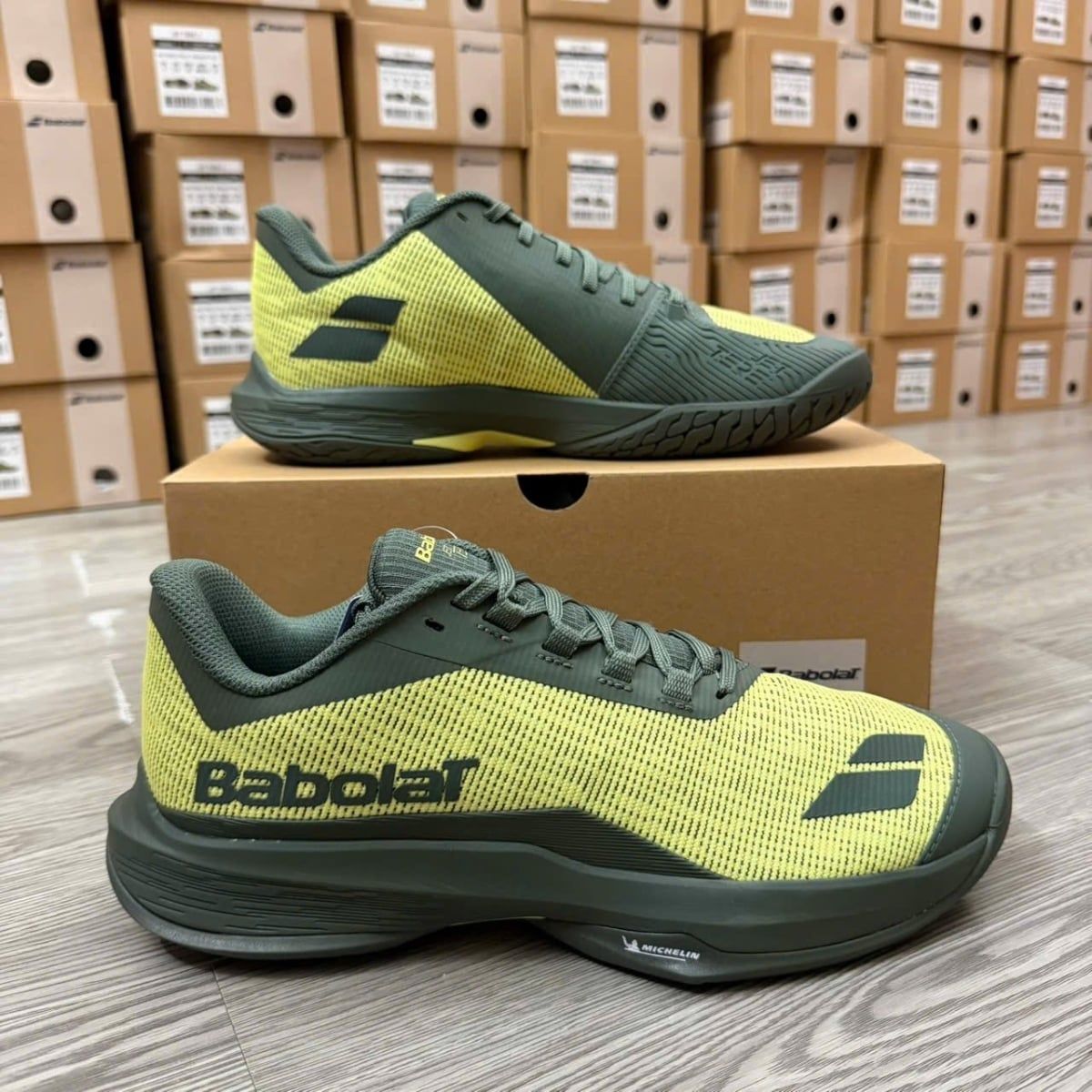  Giày Babolat Jet Tere 2 All Court Men 'Sunny Lime' 30S26649C-7023 