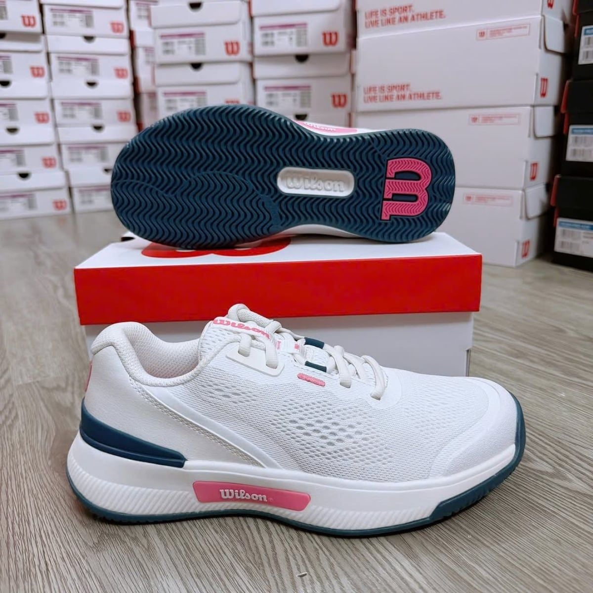  Giày Wilson Intrigue Pro ‘Bright White’ WRS00766001 