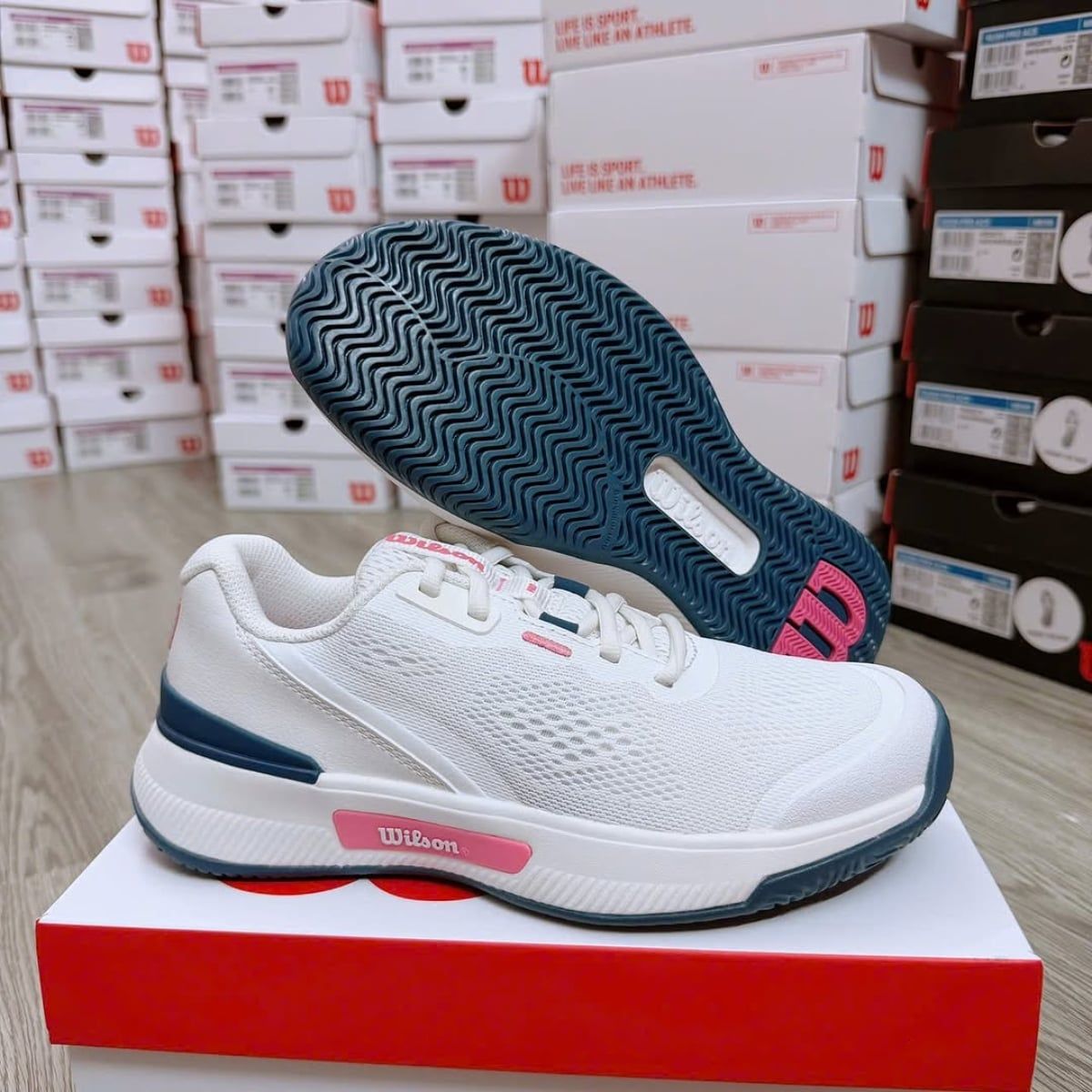  Giày Wilson Intrigue Pro ‘Bright White’ WRS00766001 