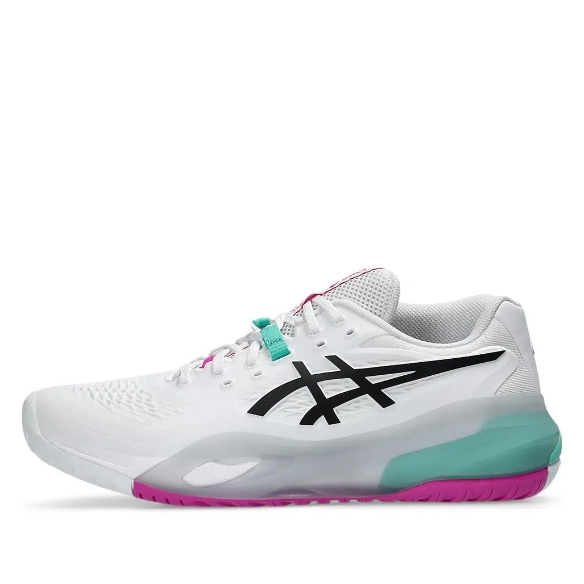  Giày Asics GEL-RESOLUTION X WIDE ‘White/Aurora Green’ 1041A487-103 