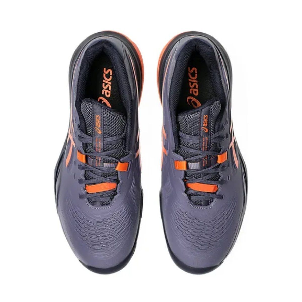  Giày Asics Gel Resolution X Greyish Purple Nova Orange 1041A487-500 