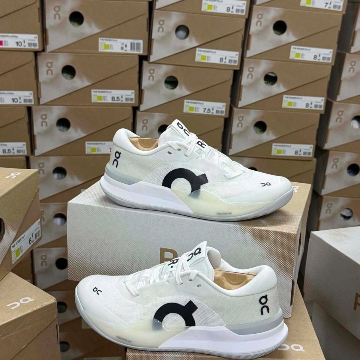 Giày Pickleball/Tennis  On The Roger Pro 3 'White Pink' 3MG10362626 
