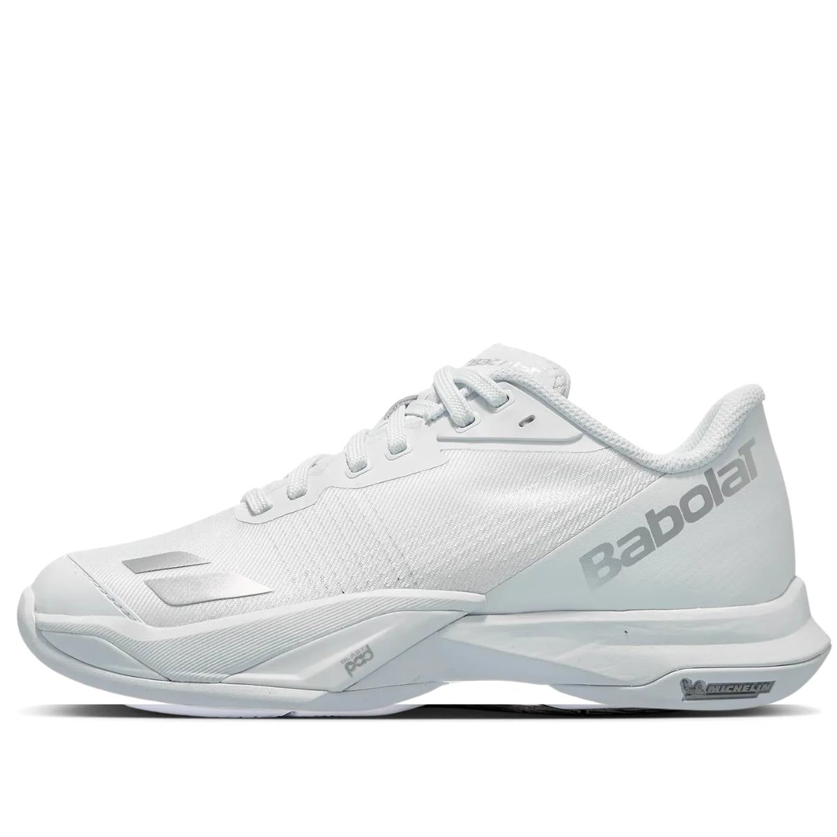  Giày Tennis/Pickleball Babolat Jet Mach 4 ‘White/Silver’ 31F26630B-1019 