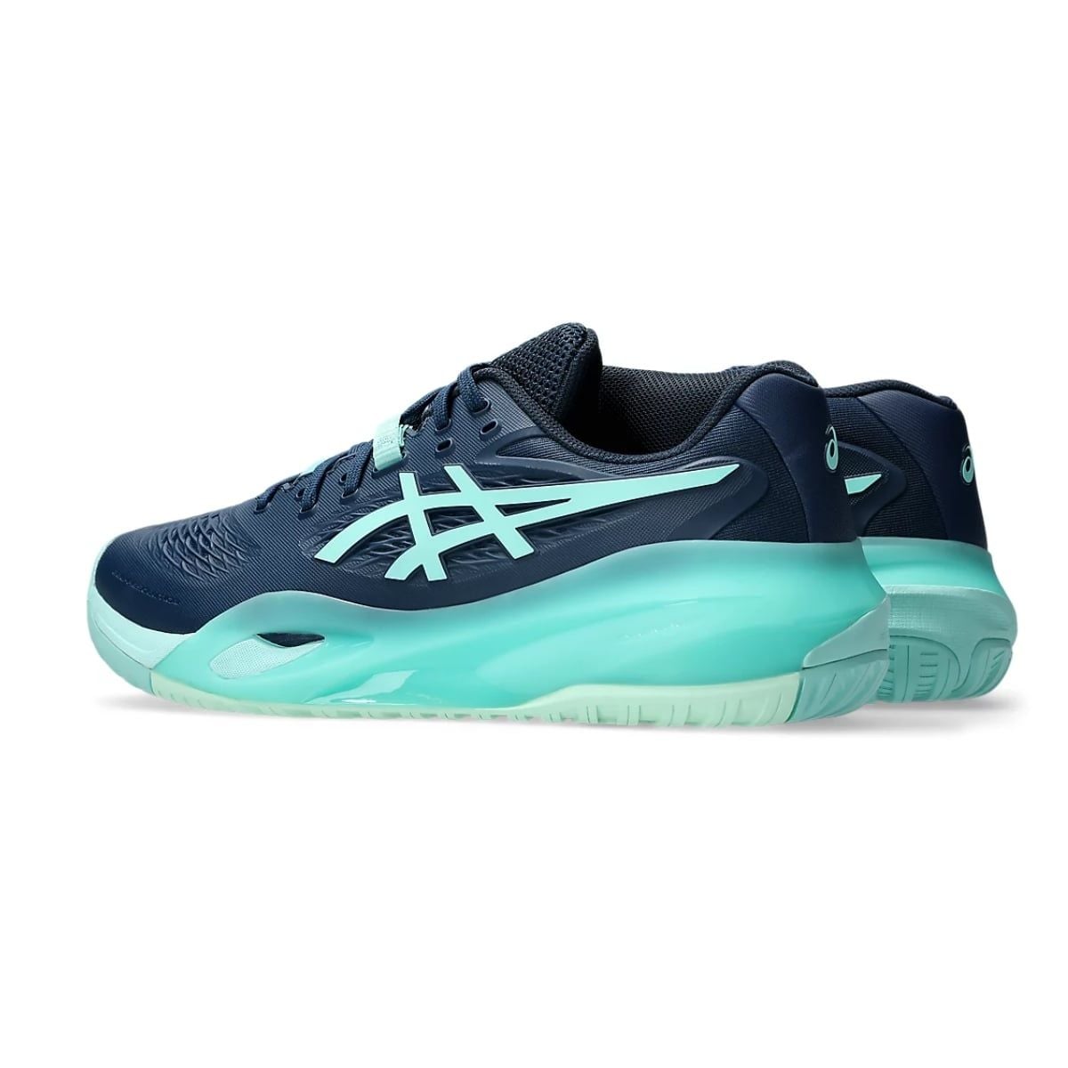  Giày Pickleball/Tennis Asics GEL-RESOLUTION X 'Night Sky/Illuminate Mint' 1041A481-404 