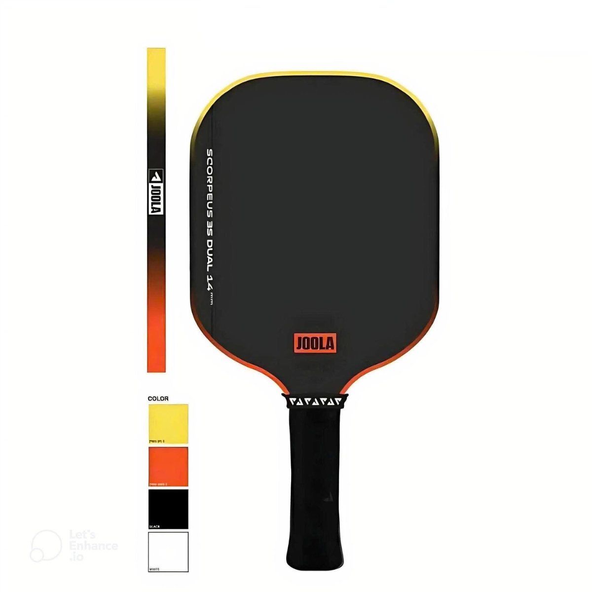  Vợt Pickleball JOOLA Scorpeus 3S Dual 16mm 'Yellow/Orange' 