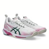  Giày Pickleball/Tennis Asics SONIC SMASH FF ‘White/Jewel Green’ 1042A311-101 