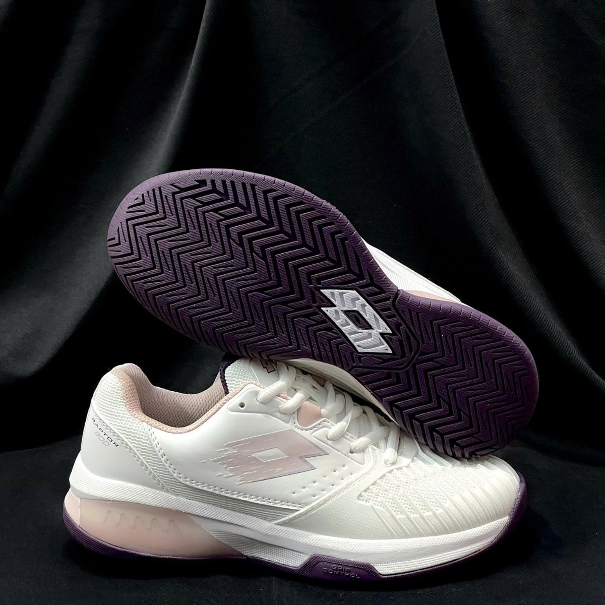  Giày Lotto Raptor Hyperpulse 300 'All White/Hushed Violet' LOTTE260302L 