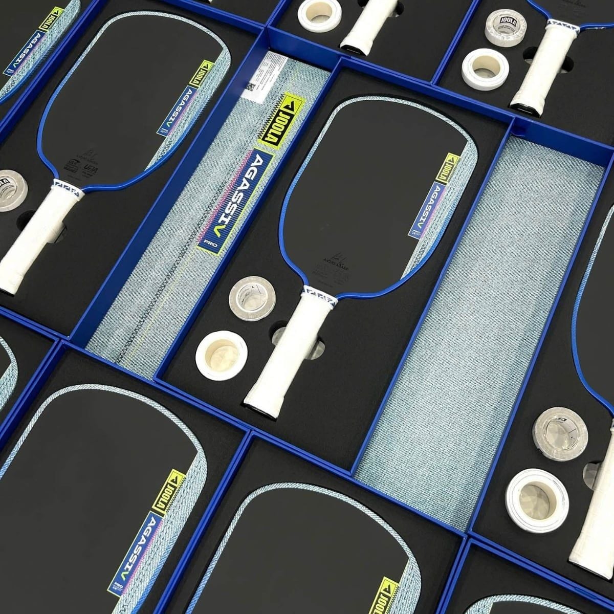  Vợt Pickleball JOOLA Andre Agassi V Washed Indigo Special Edition 