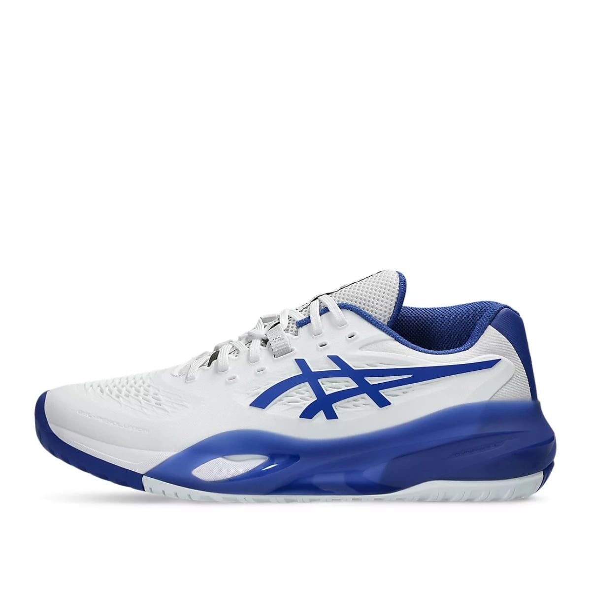  Giày Tennis Pickleball Asics GEL-RESOLUTION X WIDE ‘WHITE DARK COBALT’ 1041A487-101 