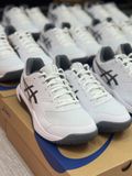  Giày pickleball/tennis ASICS DEDICATE 8 'White/Gunmetal' 1041A409-105 