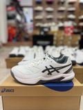  Giày pickleball/tennis ASICS DEDICATE 8 'White/Gunmetal' 1041A409-105 