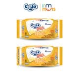  Bánh Quy Phô Mai Gery Cheese Crackers và Bánh Cuộn Gery Crunch Roll Phủ Socola 