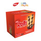  Combo 3 Hộp Bánh Quế Nhân Kem Nabati Rolls Wafer Stick Đủ Vị Hộp 50g Tiện Lợi 